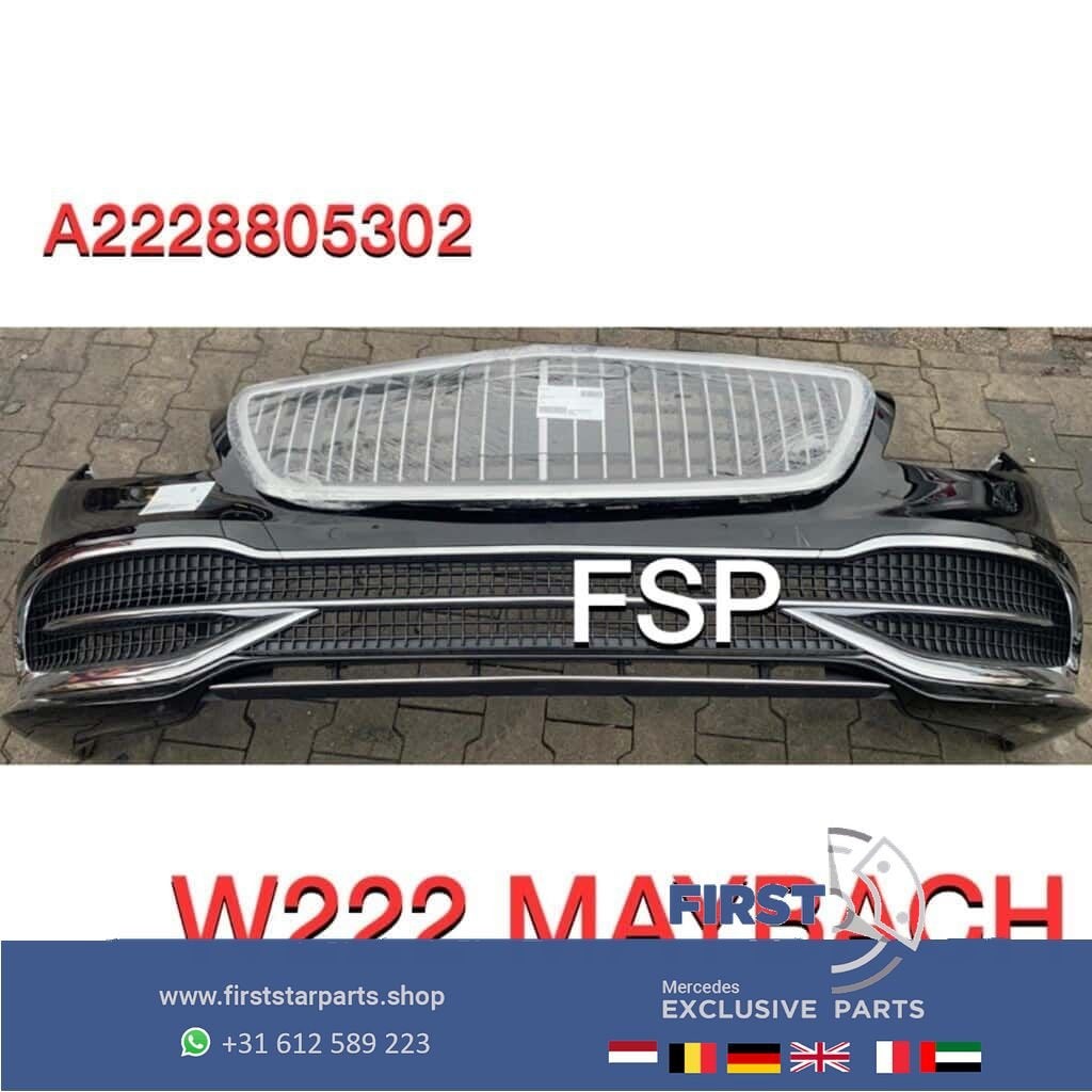 A2228805302 W222 S Klasse Mercedes MAYBACH GRIL ORIGINEEL Ra, Auto-onderdelen, Gebruikt, -, Ophalen of Verzenden, -
