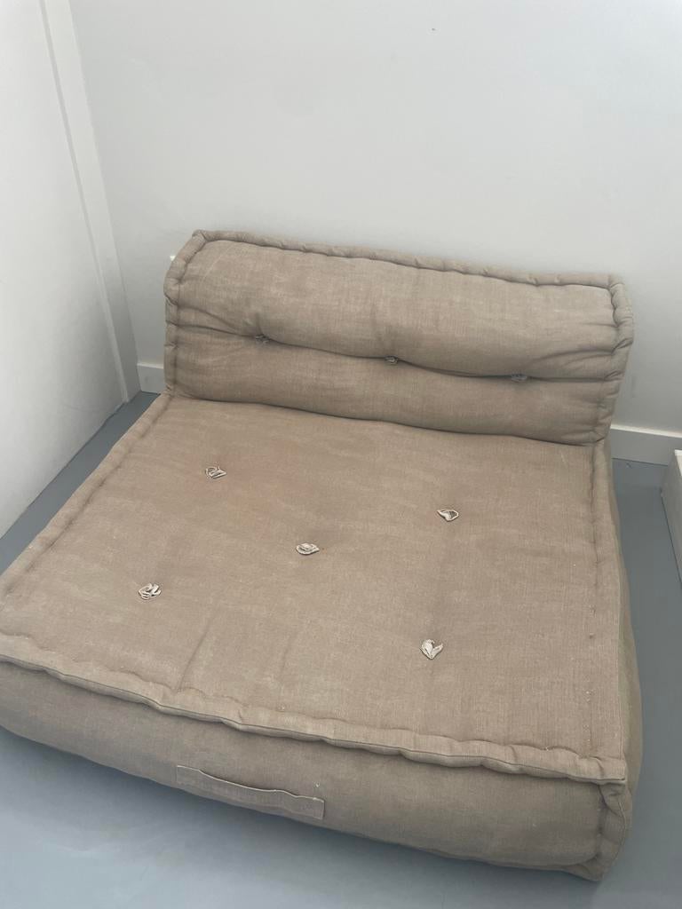Zitkussen fauteuil modulair Sklum 80x80 cm taupe, Ophalen, Gebruikt, Eenpersoons, 75 tot 100 cm