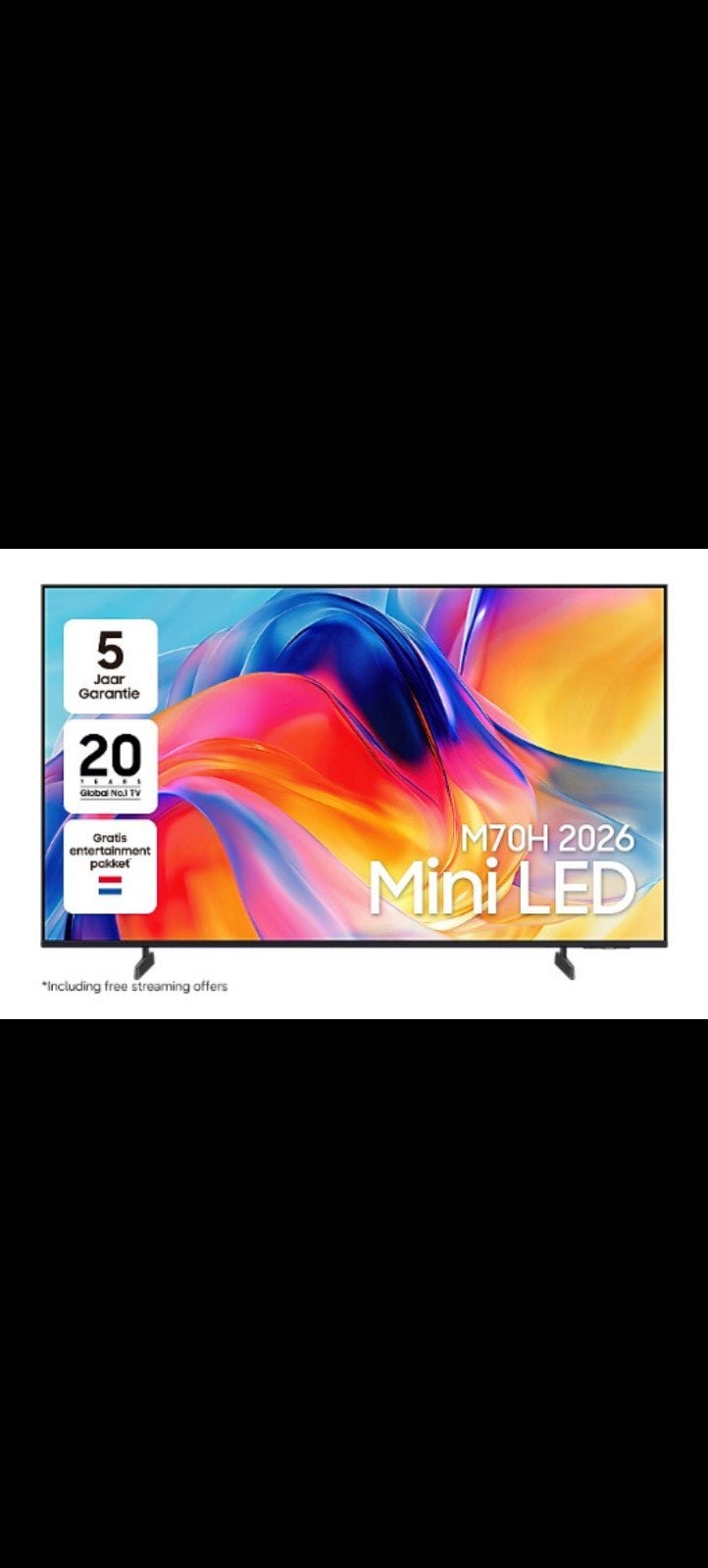 Samsung M70H 2026 Mini LED TV 55 inch, LED, 50 Hz, Nieuw, Ophalen of Verzenden