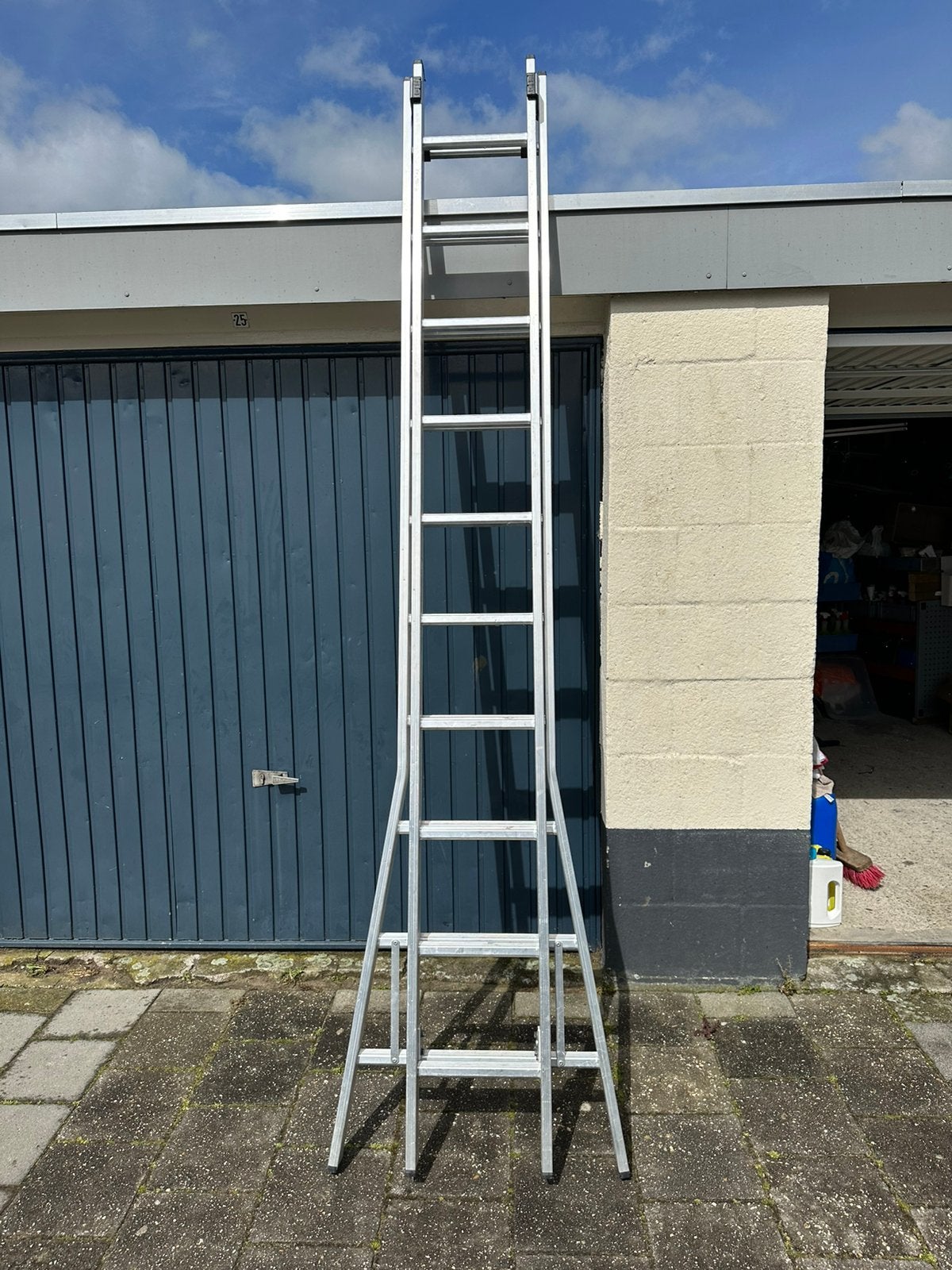 Dirks ladder 2x10 zo goed als nieuw, Ophalen, Zo goed als nieuw, 4 meter of meer