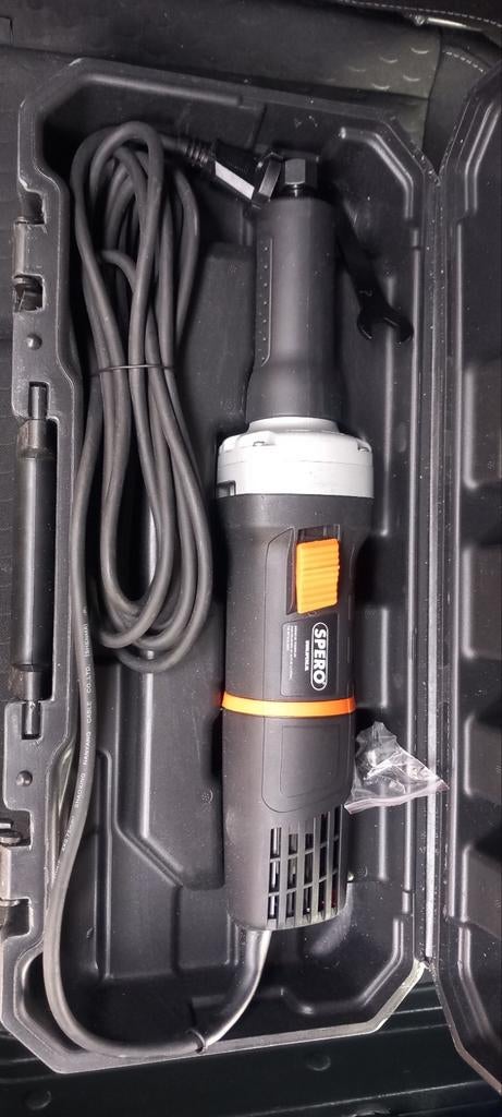 Spero houtrotfrees / rechte slijper 750W, Doe-het-zelf en Verbouw, Gereedschap | Freesmachines, Ophalen of Verzenden