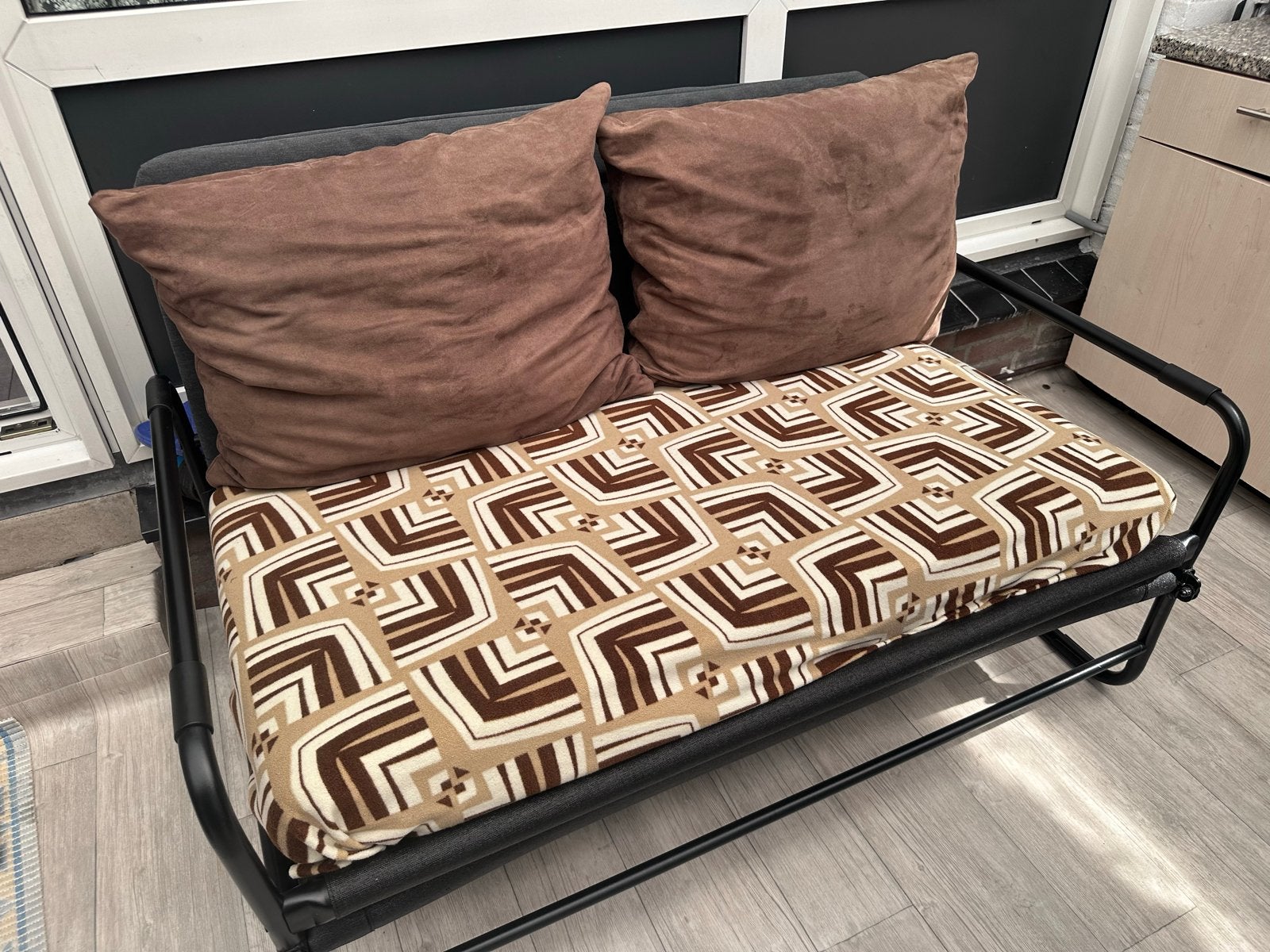 IKEA Hammarn slaapbank - Zo goed als nieuw, Huis en Inrichting, Slaapkamer | Slaapbanken, Ophalen, Tweepersoons, 190 cm of minder