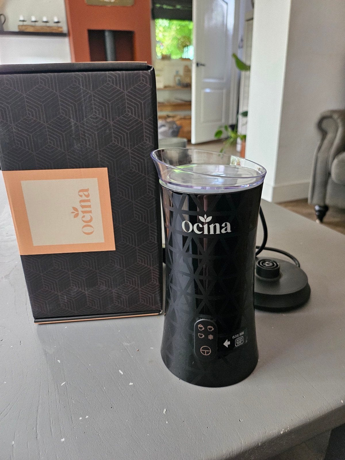 Ocina Elektrische Melkopschuimer  nieuw, Ophalen of Verzenden, Nieuw, Elektrische melkopschuimer