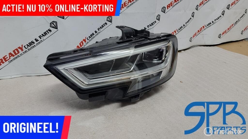 AUDI A3 S3 8V FACELIFT VOL LED Koplamp links 8V0941773C '17>, Audi, Gebruikt