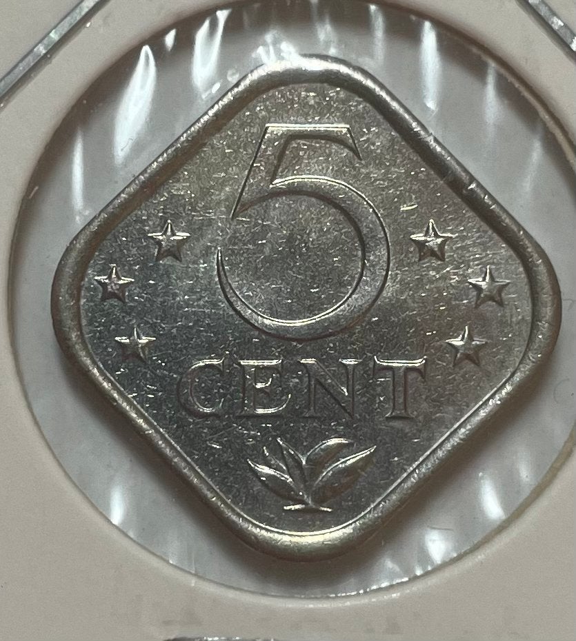 5 cent Nederlandse Antillen 1983, Ophalen of Verzenden, Koningin Juliana