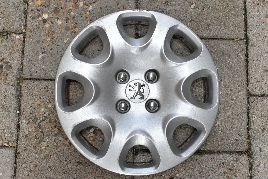 1 losse originele wieldop Peugeot 307 15 inch (Model 2), Ophalen of Verzenden, Gebruikt