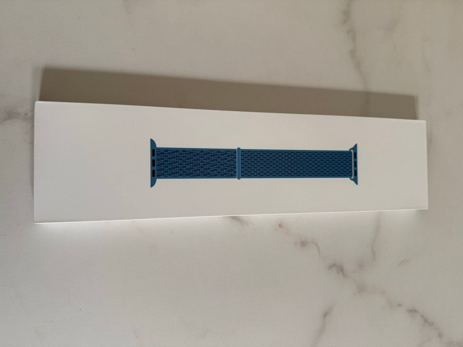 Apple Watch Sport Loop Band - Cape Cod Blue 40mm, Ophalen of Verzenden, Nieuw, Blauw, IOS