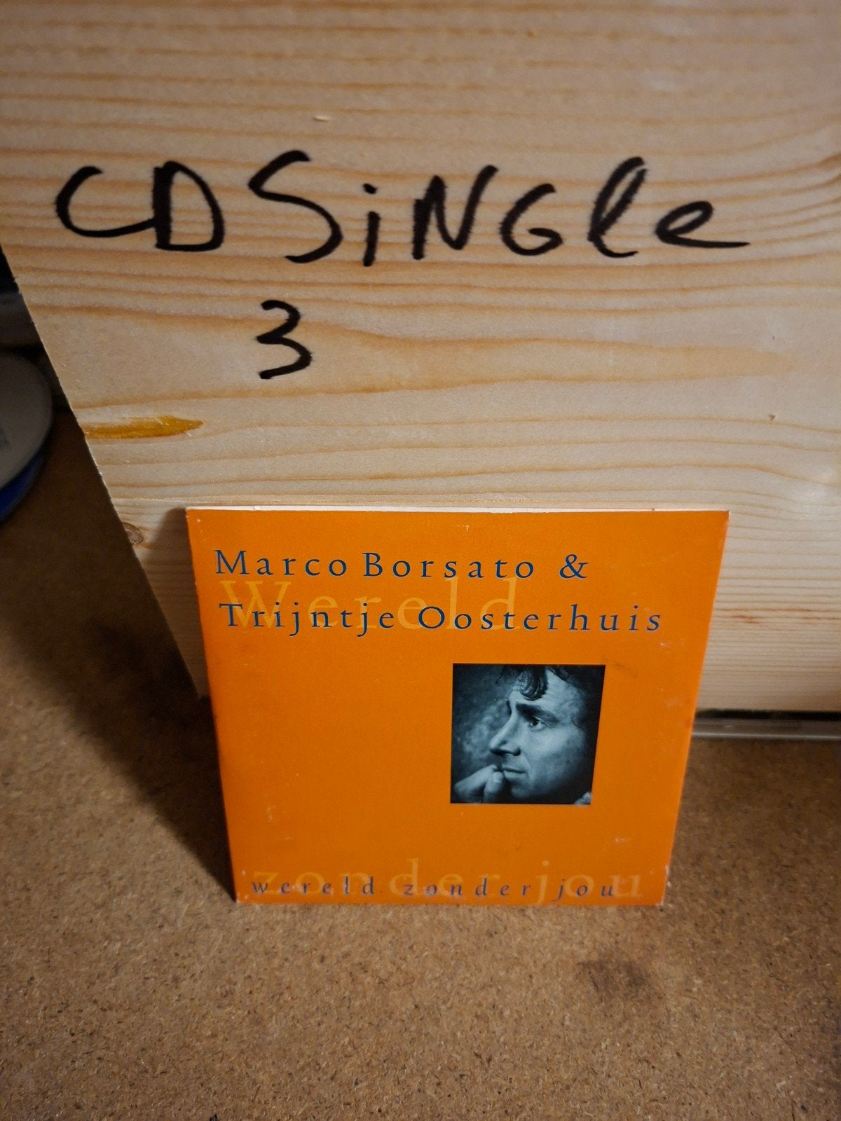 Marco Borsato & Trijntje Oosterhuis - Wereld Zonder Jou CD, Ophalen of Verzenden, Gebruikt, Nederlandstalig