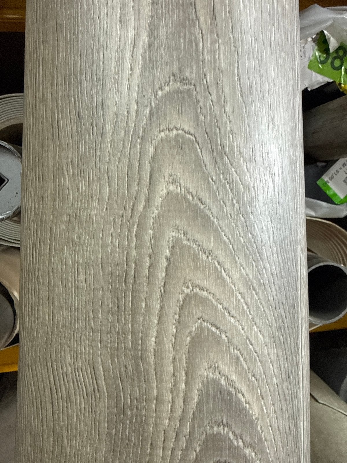Coupon vinyl Superwood 2,35x4m, Huis en Inrichting, Ophalen, Nieuw, Grijs, 5 tot 10 m²