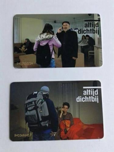 2 telefoonkaarten KPN 5 + 10 euro / thema Altijd dichtbij, Ophalen of Verzenden, Nederland