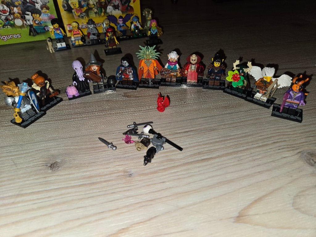 Lego minifigures Dungeons & Dragons, complete set van 12, Ophalen of Verzenden, Nieuw