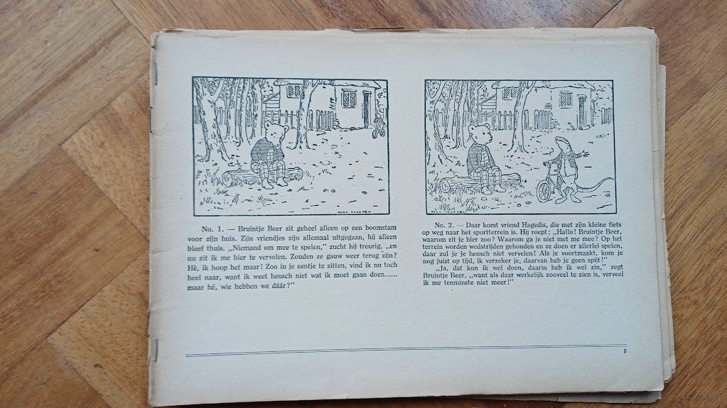 Mary Tourtel, De avonturen van Bruintje Beer 4e serie 1932, Ophalen of Verzenden