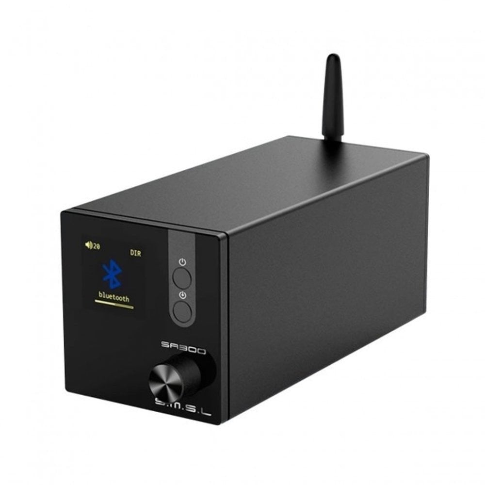 SMSL SA300 Klasse D Versterker USB Bluetooth 5.0 aptX Subwoo, Overige merken, Ophalen of Verzenden, Zo goed als nieuw, Minder dan 60 watt