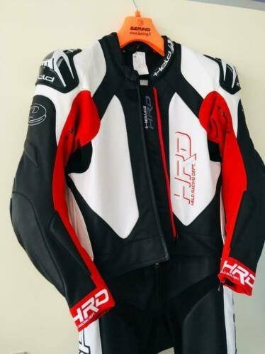 Held Yagusa tweedelig motorpak - Zwart/Wit/Rood, Held, Ophalen of Verzenden, Tweedehands, Heren