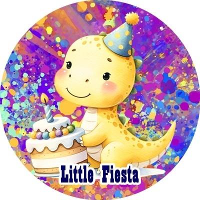 L2228 icing frosting dino 20cm eetbare taart plaat print, Hobby en Vrije tijd, Taarten en Cupcakes maken, Nieuw, Versiering, Taarten
