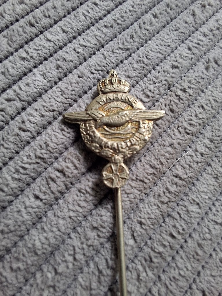 Speld Marine Luchtvaardienst, Verzamelen, Militaria | Algemeen, Marine, Embleem of Badge, Nederland, Verzenden