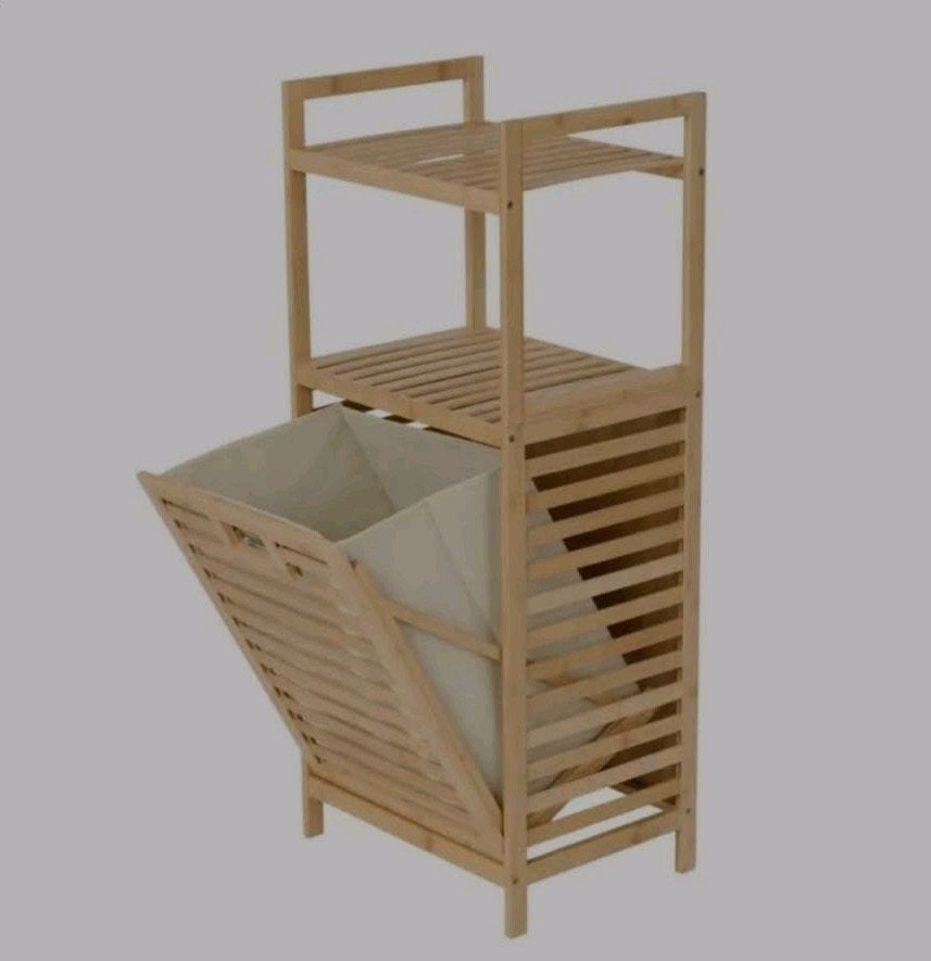 bamboe wasmanden 4x, Huis en Inrichting, Ophalen of Verzenden, 25 tot 50 cm, Overige typen, Minder dan 100 cm