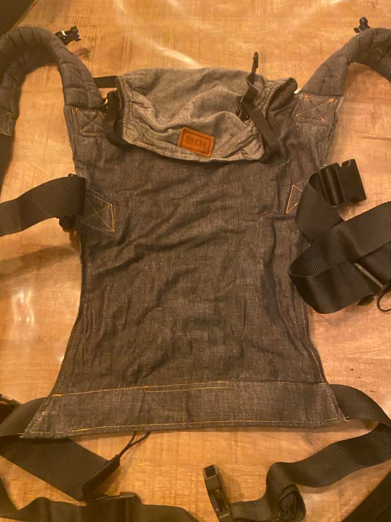 BYKAY click carrier classic, Kinderen en Baby's, Babydragers en Draagdoeken, Overige merken, Gebruikt, Buik of Rug, Ophalen of Verzenden