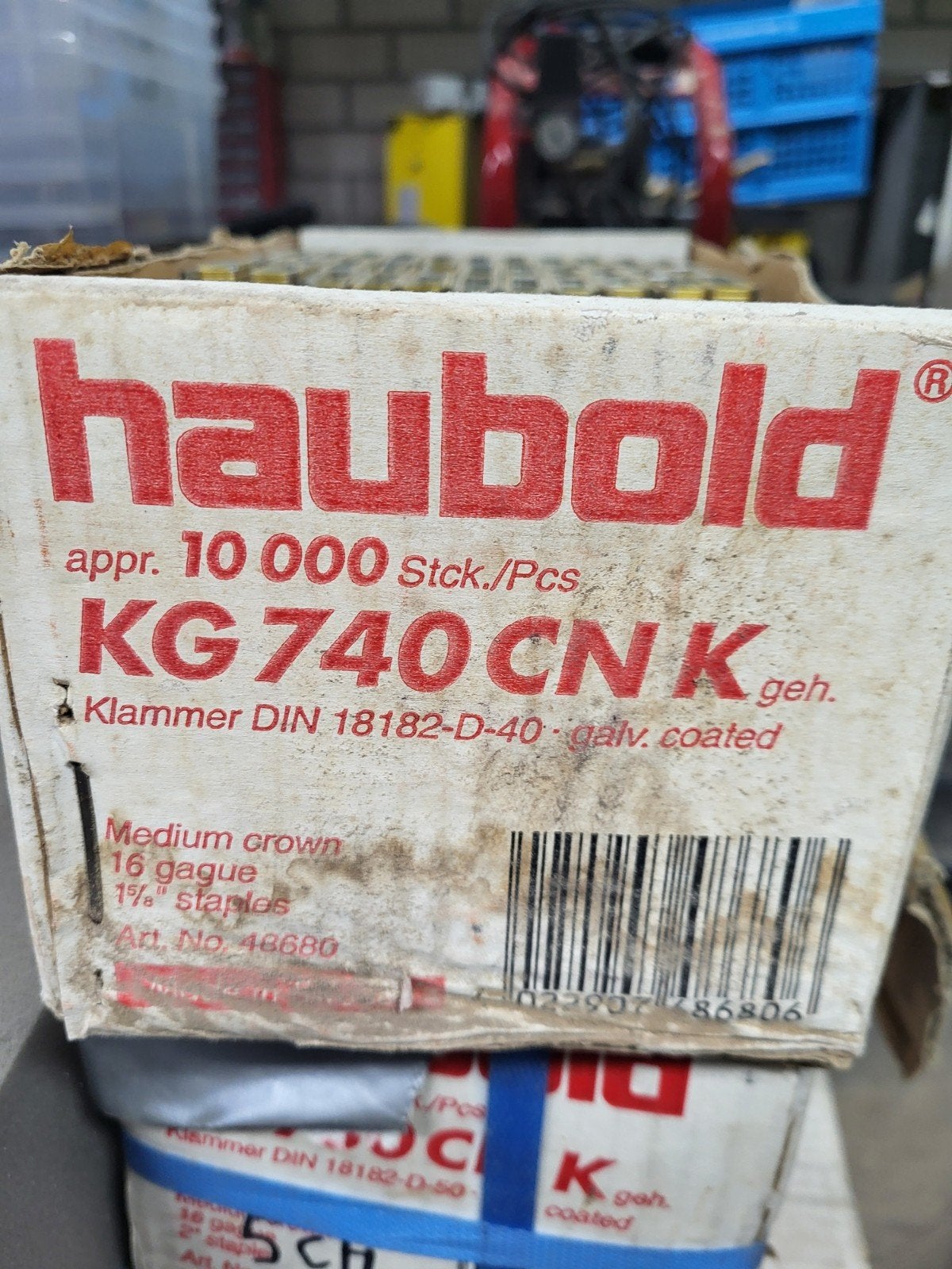 Haubold 740 cnk 5000 stuks 40mm lang, Ophalen of Verzenden