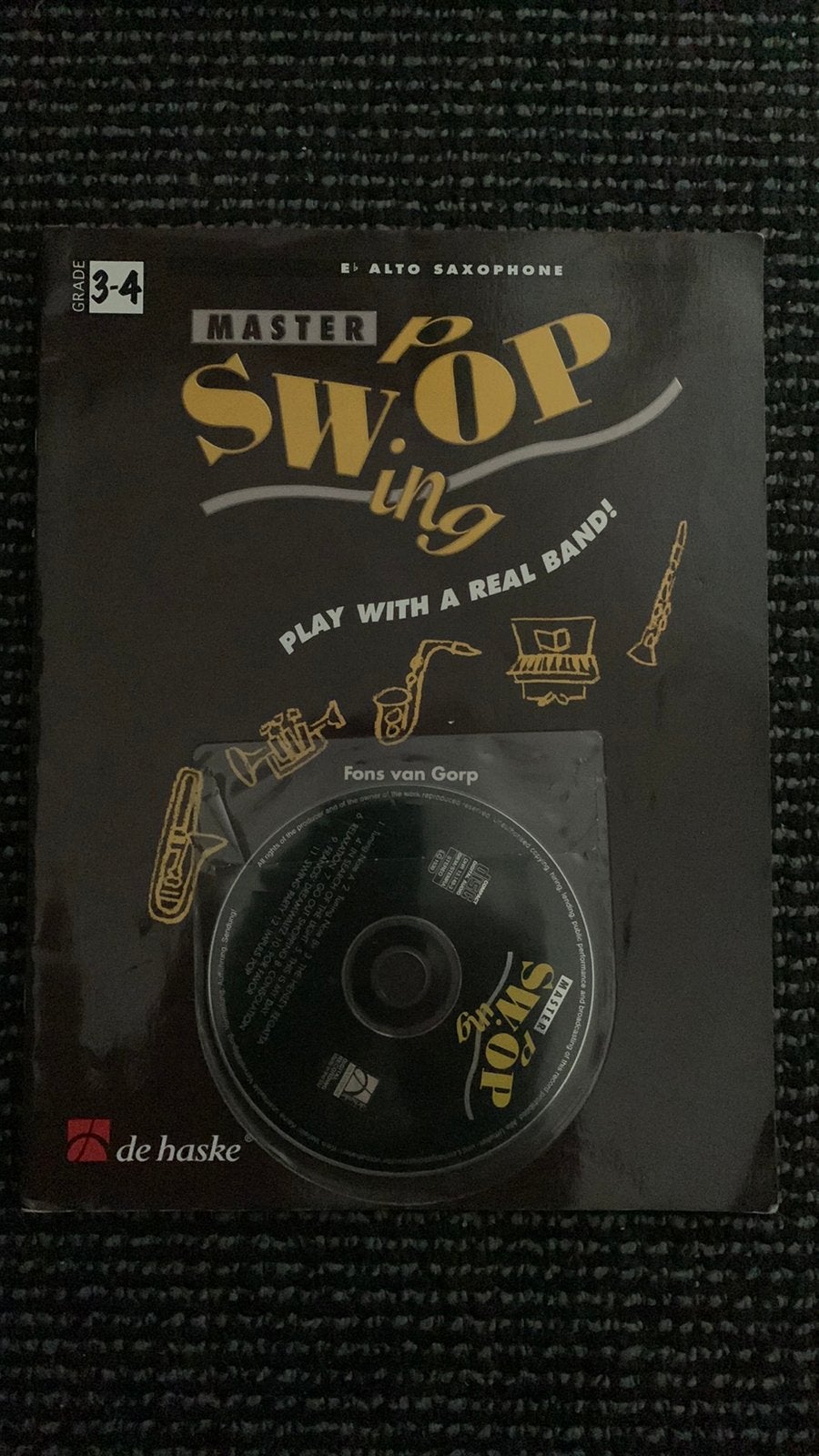 Master Pop Swing play with real band!, Ophalen of Verzenden