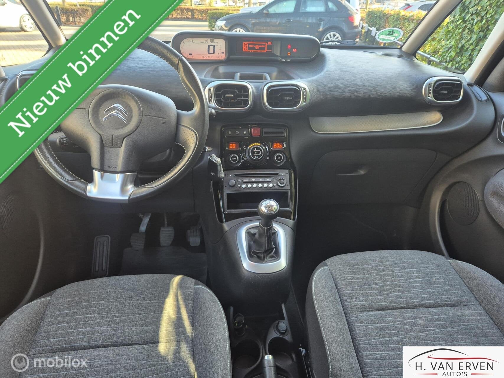 Citroen C3 Picasso 1.2 CLIMA CRUISE PDC NAP! NIEUWE KETTING!, Voorwielaandrijving, Start-stop-systeem, Euro 6, 1199 cc
