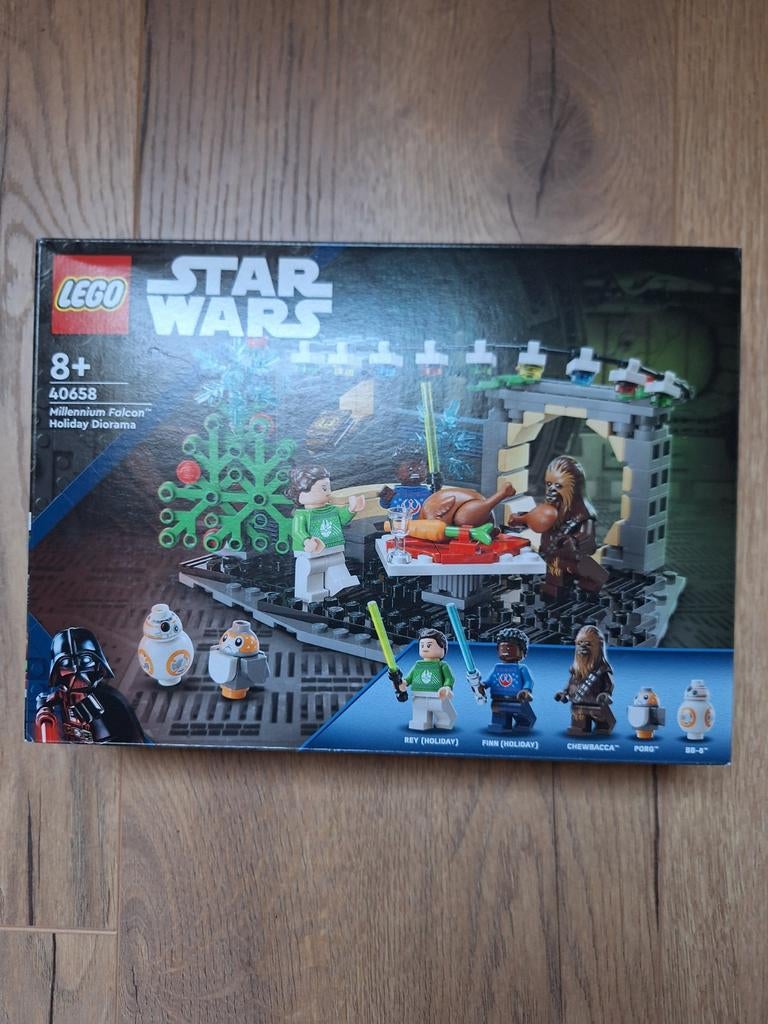 LEGO Star Wars Millennium Falcon Holiday Diorama 40658, Ophalen of Verzenden, Nieuw, Complete set, Lego