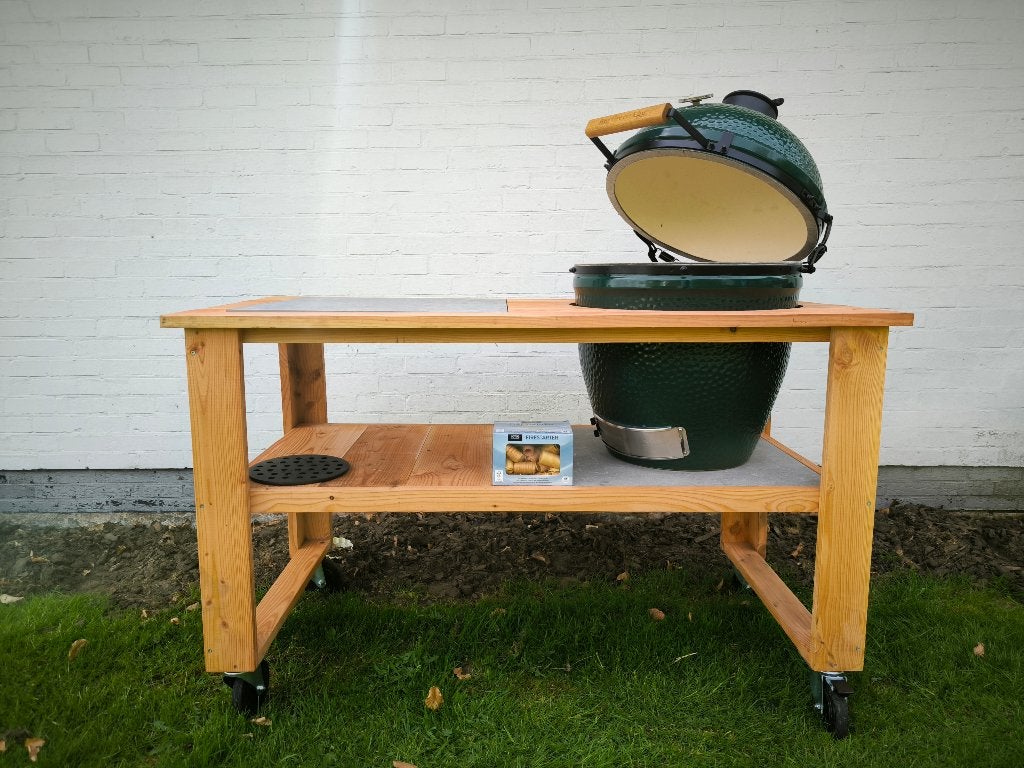 Douglas BBQ Tafel Large The Bastard 150x76x93, Tuin en Terras, The Bastard, Nieuw, Ophalen of Verzenden, Kerkeplaat 2E12