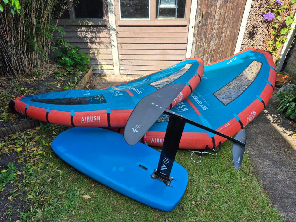 Complete wingfoil beginners set, Watersport en Boten, Wingsurfen, Ophalen, Gebruikt, Wingsurfset