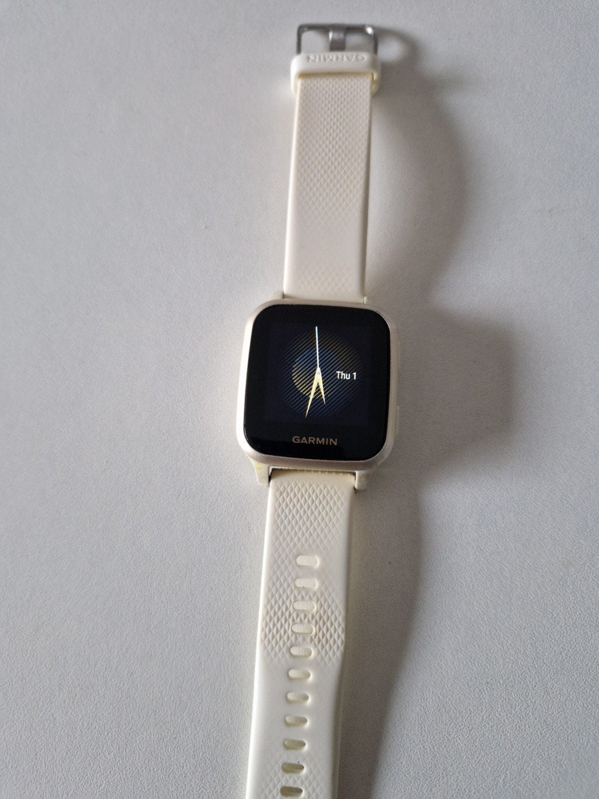 Garmin Venu Sq - GPS Smartwatch met Hartslagmeter, Stappen, Gebruikt, Verzenden, Wit