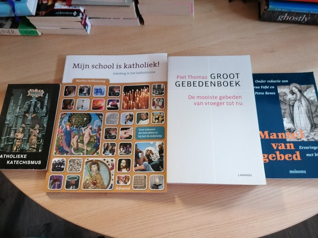 4-VIER BOEKEN SAMEN Groot gebedenboek Mooiste Gebeden Van, Ophalen of Verzenden, Zo goed als nieuw, Piet Thomas Martha Hoffenkamp Anton Schraner