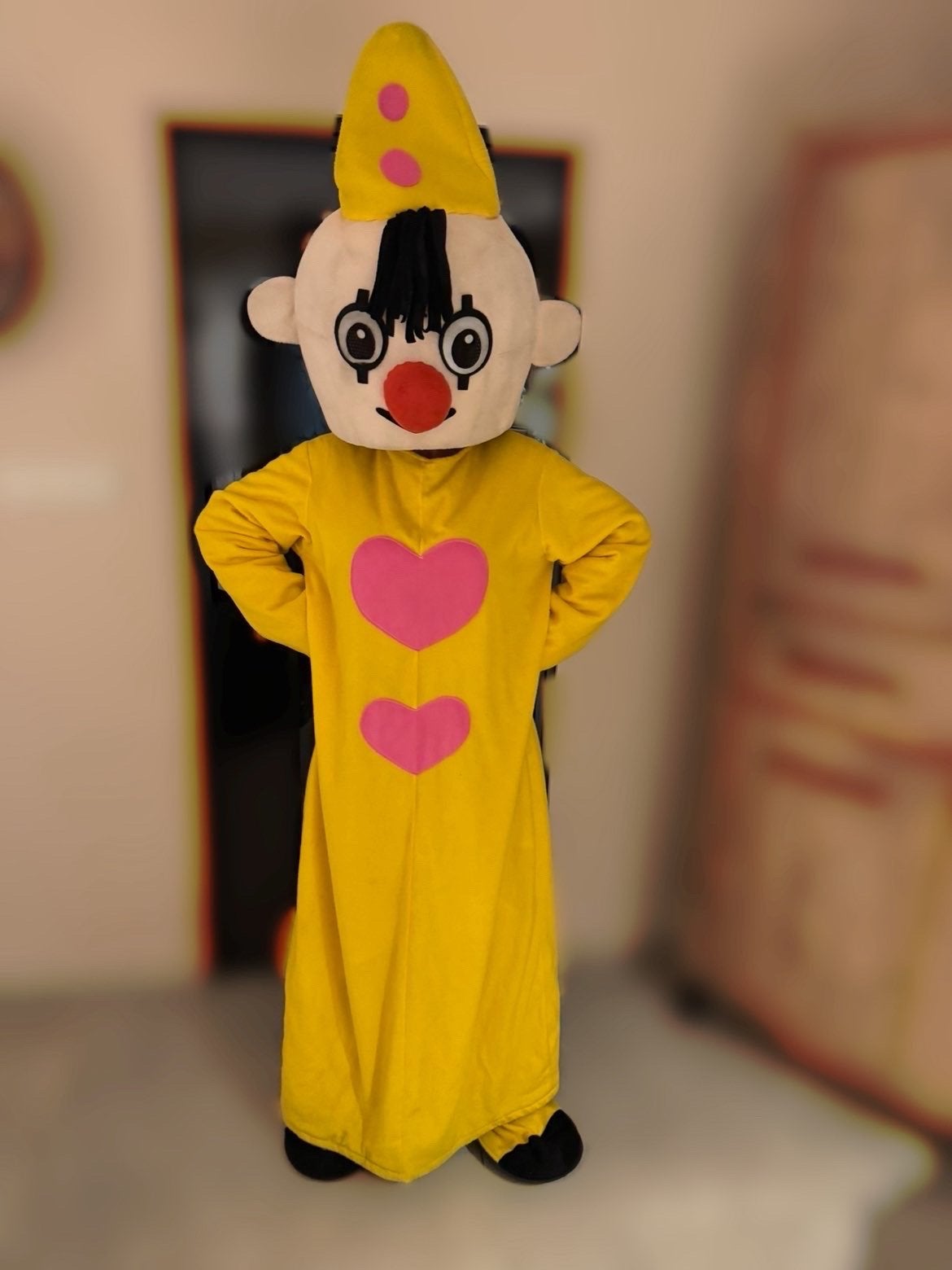Bumba Mascotte Kostuum - Te koop!, Ophalen, Gebruikt, Pak of Jurk