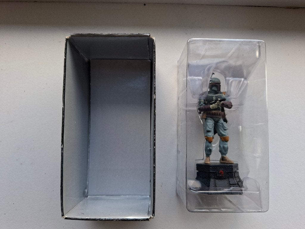 Star Wars schaakstuk "Boba Fett", Ophalen of Verzenden, Zo goed als nieuw, Actiefiguurtje