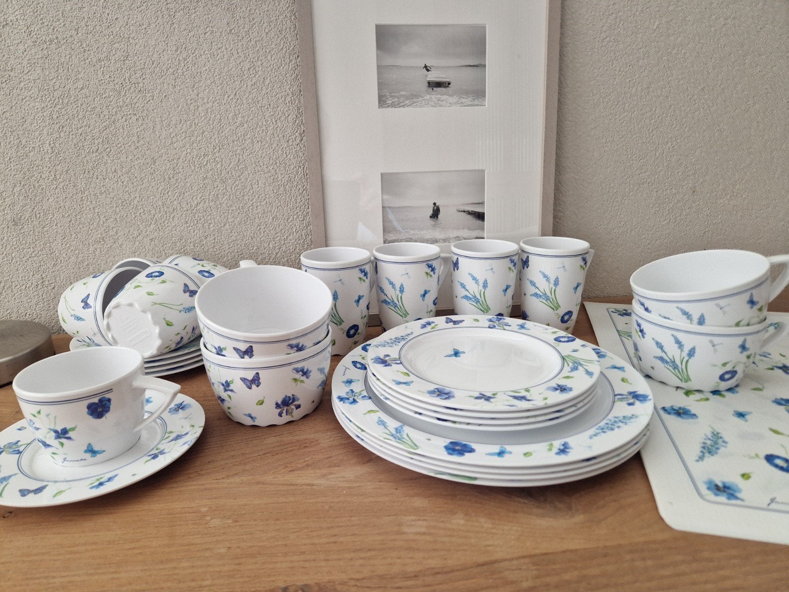 Mepal servies Janneke Brinkman 'flowers '4 pers, Ophalen of Verzenden