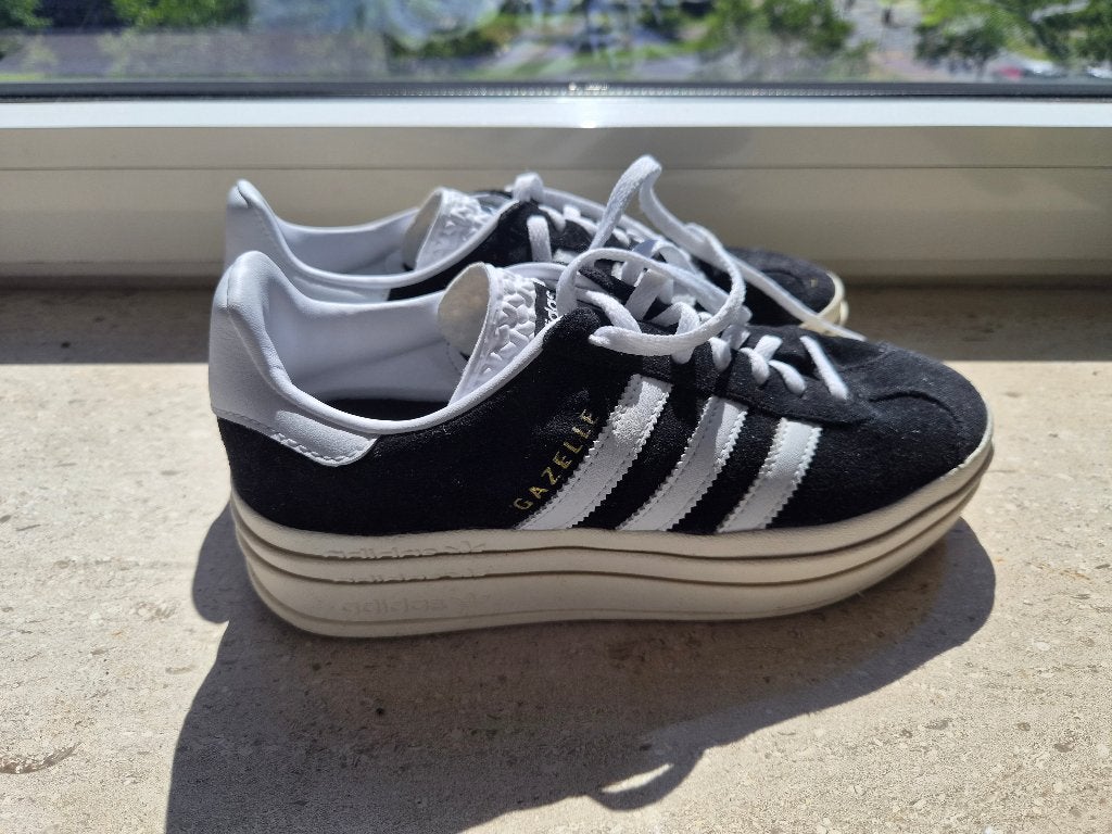 Adidas Gazelle, Ophalen, Zwart, Adidas, Sneakers of Gympen