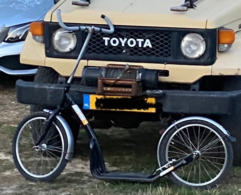 Kickbike step - bike2go volwassen step, Ophalen, Gebruikt, Kickbike