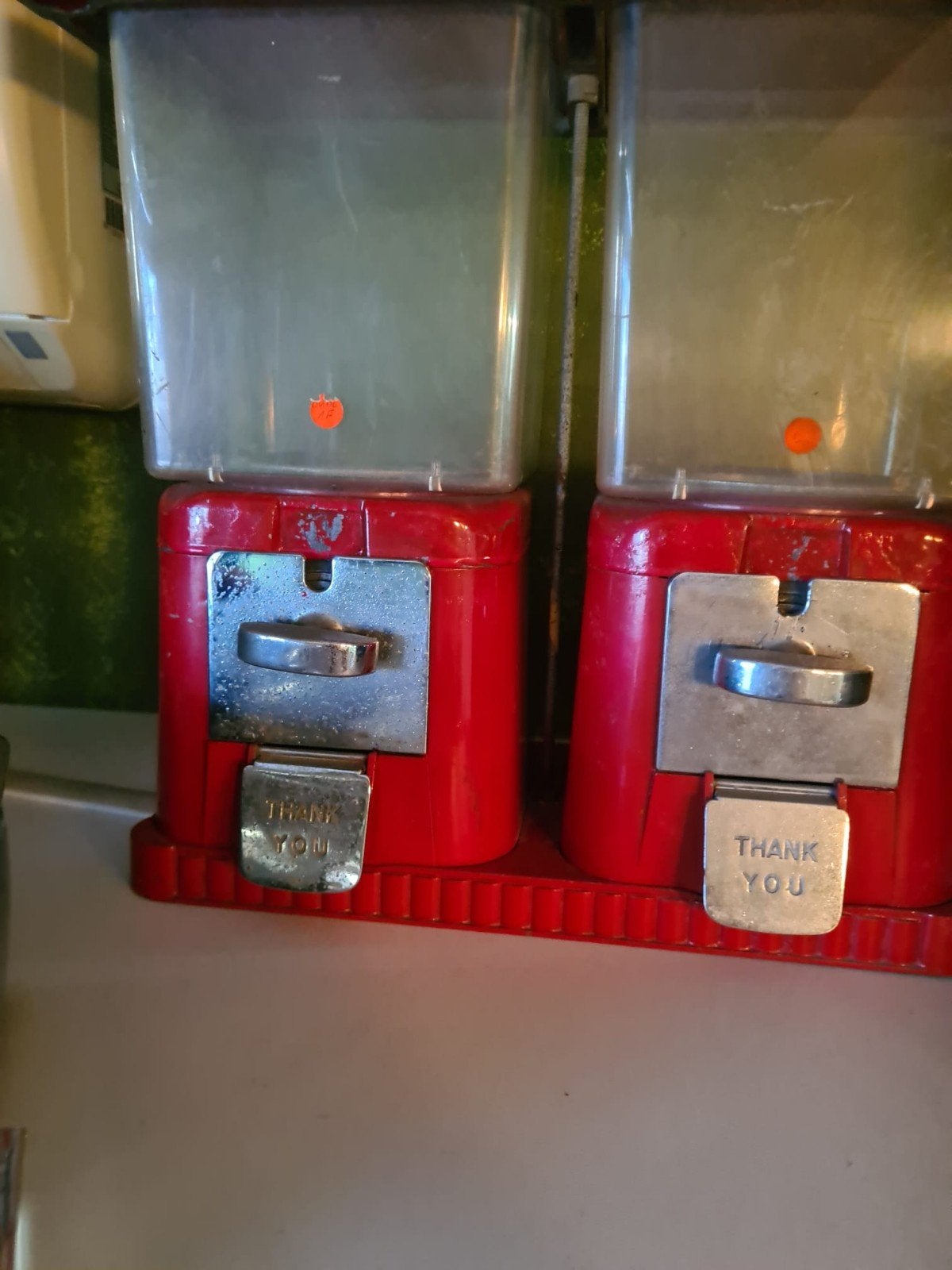dubbele draaiautomaat antiek, Ophalen of Verzenden