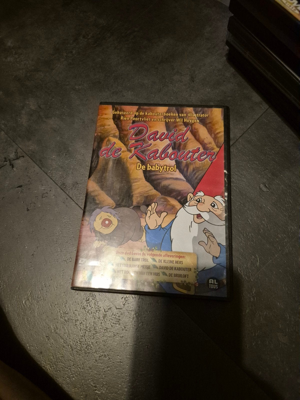 David de Kabouter - De Babytrol DVD, Gebruikt, Animatie, Alle leeftijden, Tv-serie