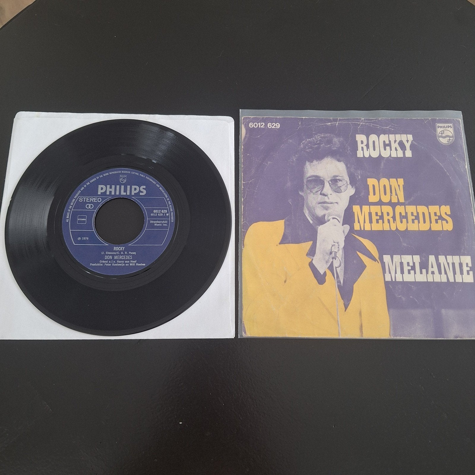 Don mercedes-rocky, Ophalen of Verzenden, Gebruikt, 7 inch, Levenslied of Smartlap
