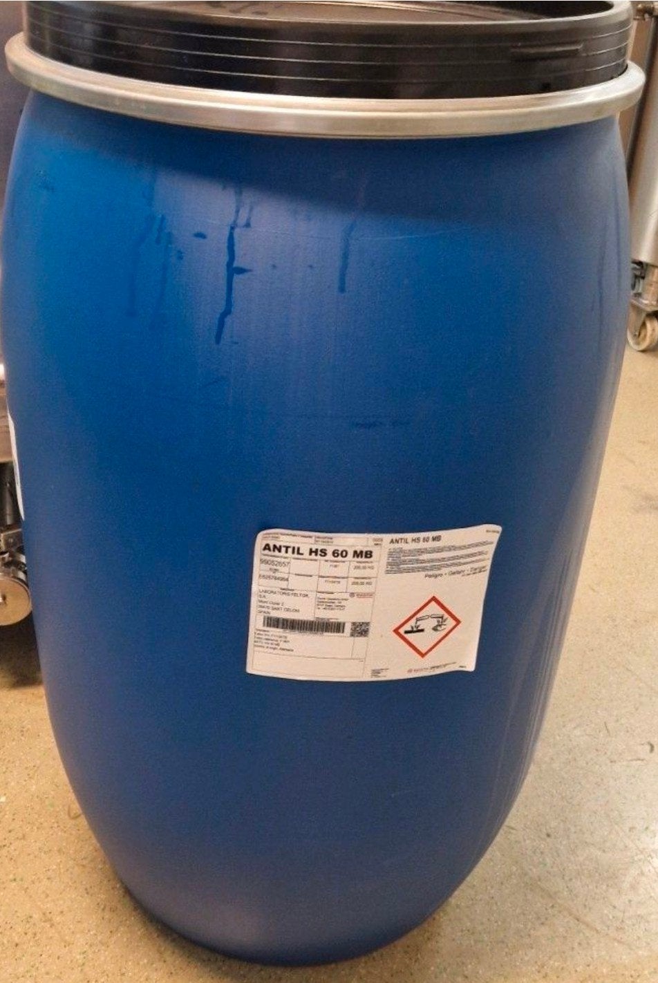 Regenton voorraadton bewaar Ton voerton, Tuin en Terras, Regentonnen, 150 liter of meer, Ophalen, Zo goed als nieuw, Kunststof