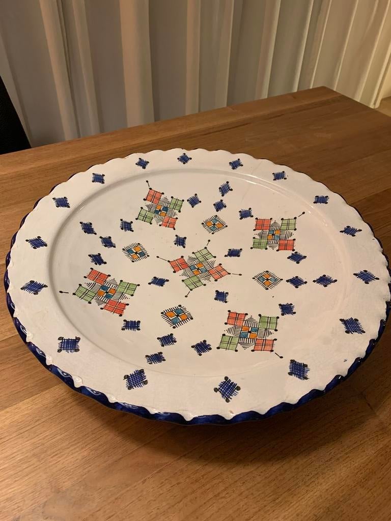 Oosterse schaal, Ophalen, Zo goed als nieuw, Rond, Steen of Aardewerk