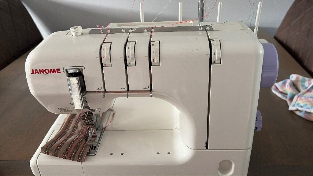LOCKMACHINE van Janome Cover Pro 1000 CP - WD014, Waddinxveen, Ophalen of Verzenden, Zo goed als nieuw, Lockmachine