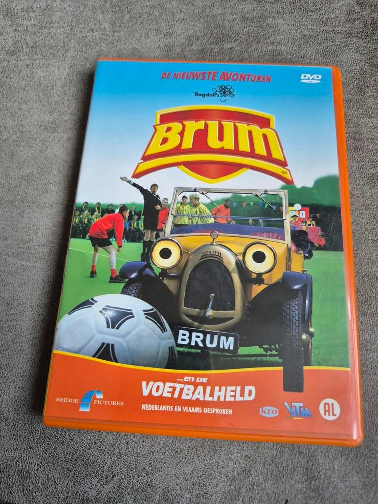 Brum en de voetbalheld DVD, Cd's en Dvd's, Ophalen of Verzenden