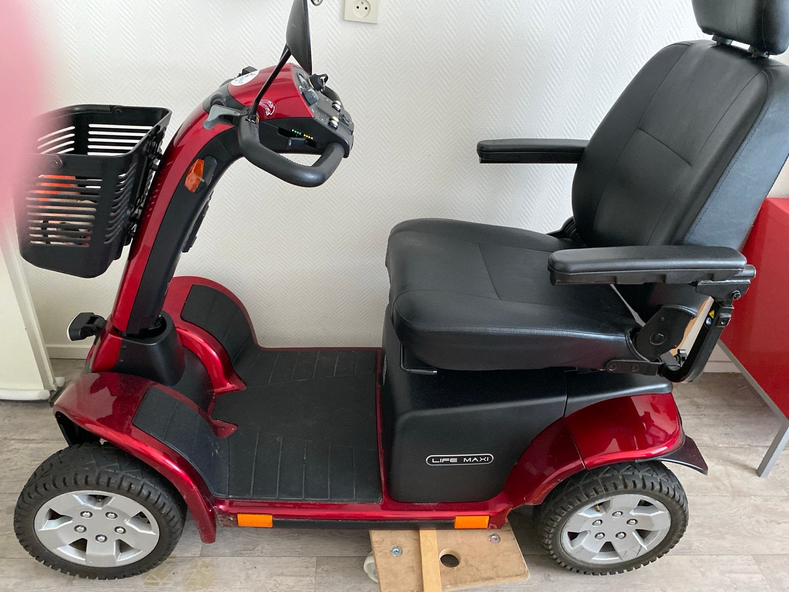 Scootmobiel ni, Ophalen, Gebruikt