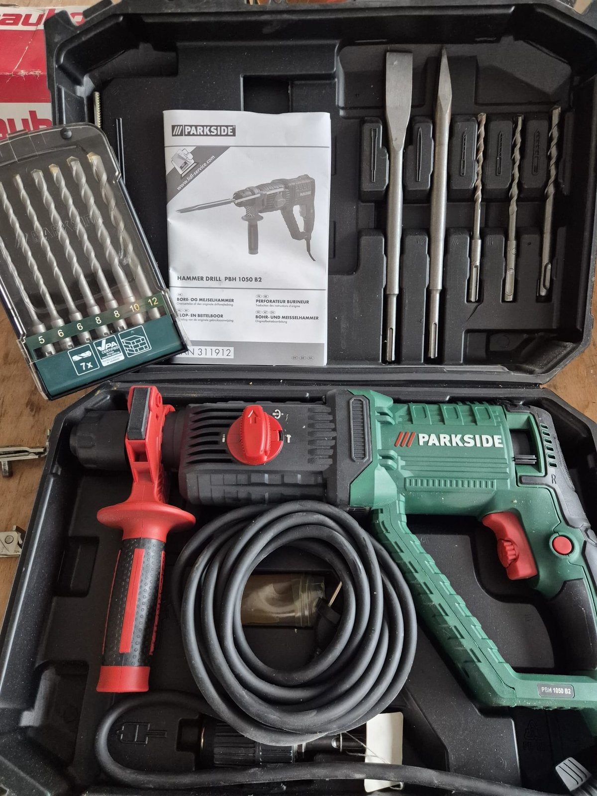 Hamer drill boor Parkside zgan, Ophalen, Zo goed als nieuw, Boor- en/of Breekhamer