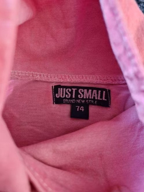 Roze shirt Maat 74 h3, Kinderen en Baby's, Babykleding | Maat 74, Just small, Meisje, Onbekend, Ophalen of Verzenden