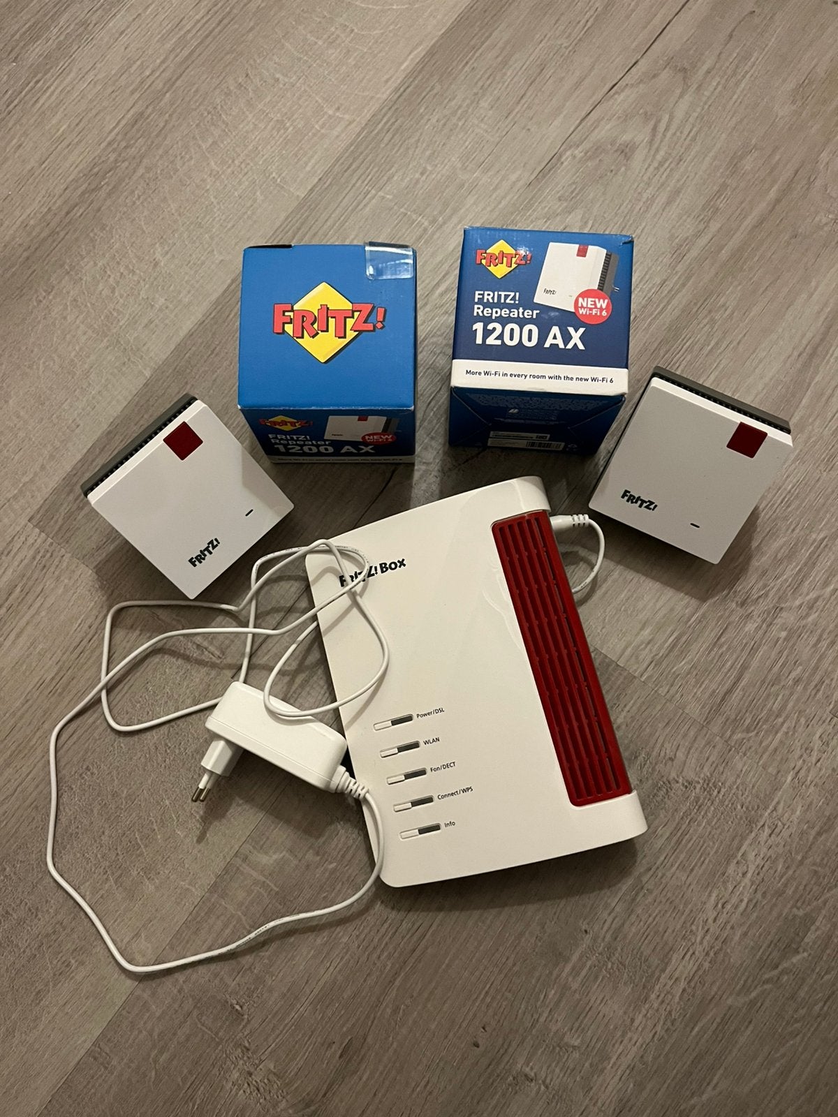 Fritz repeater wifi extender, Computers en Software, Ophalen of Verzenden, Zo goed als nieuw