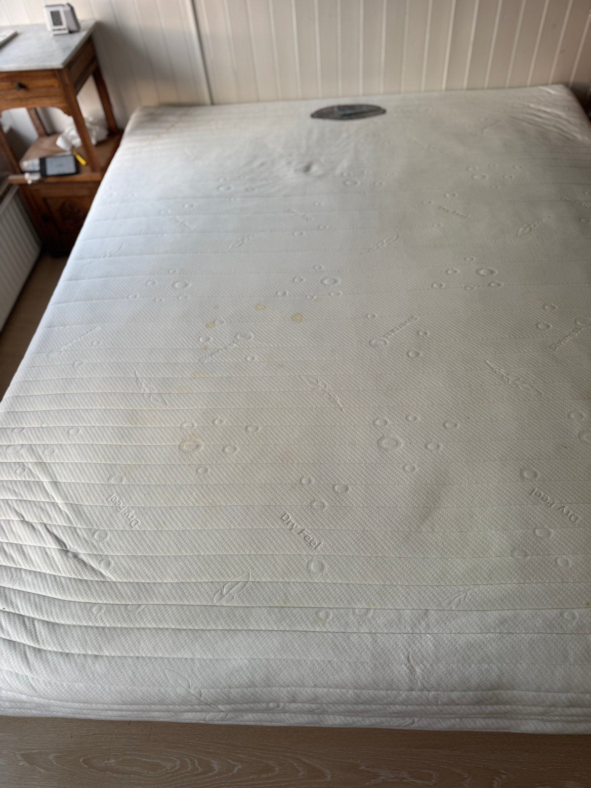 GRATIS 210 x 180 2 persoonsbed, Gebruikt, 210 cm, Tweepersoons, Ophalen of Verzenden