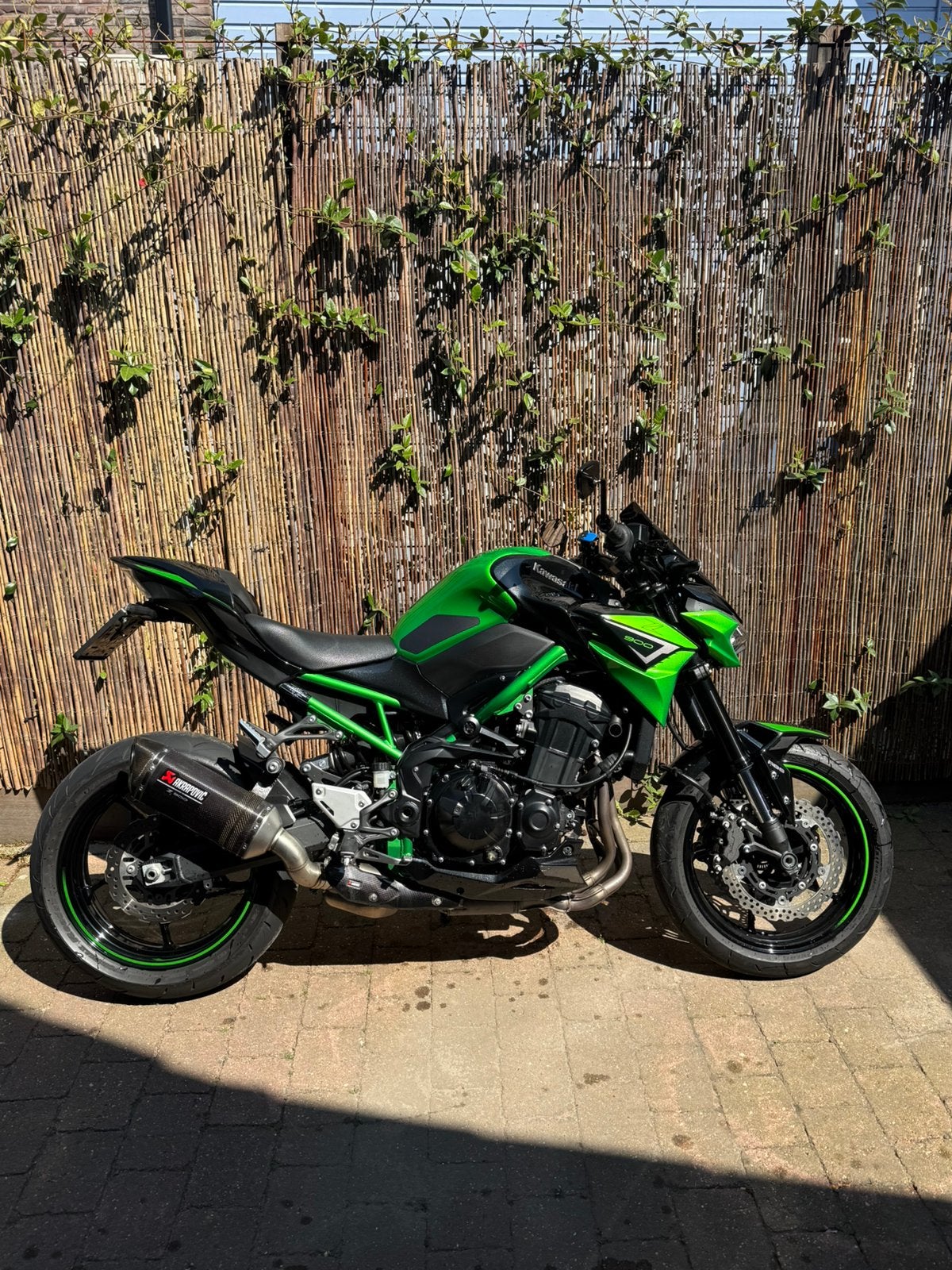 Kawasaki Z900 ABS 2022, Ophalen