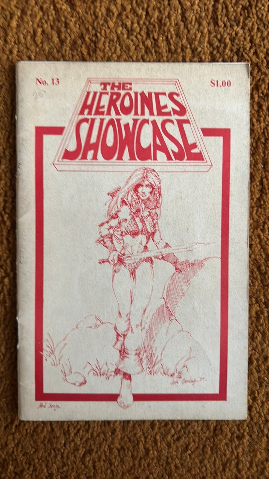 The Heroine Showcase - No. 13 - 1978 - comics fantasy, Ophalen of Verzenden