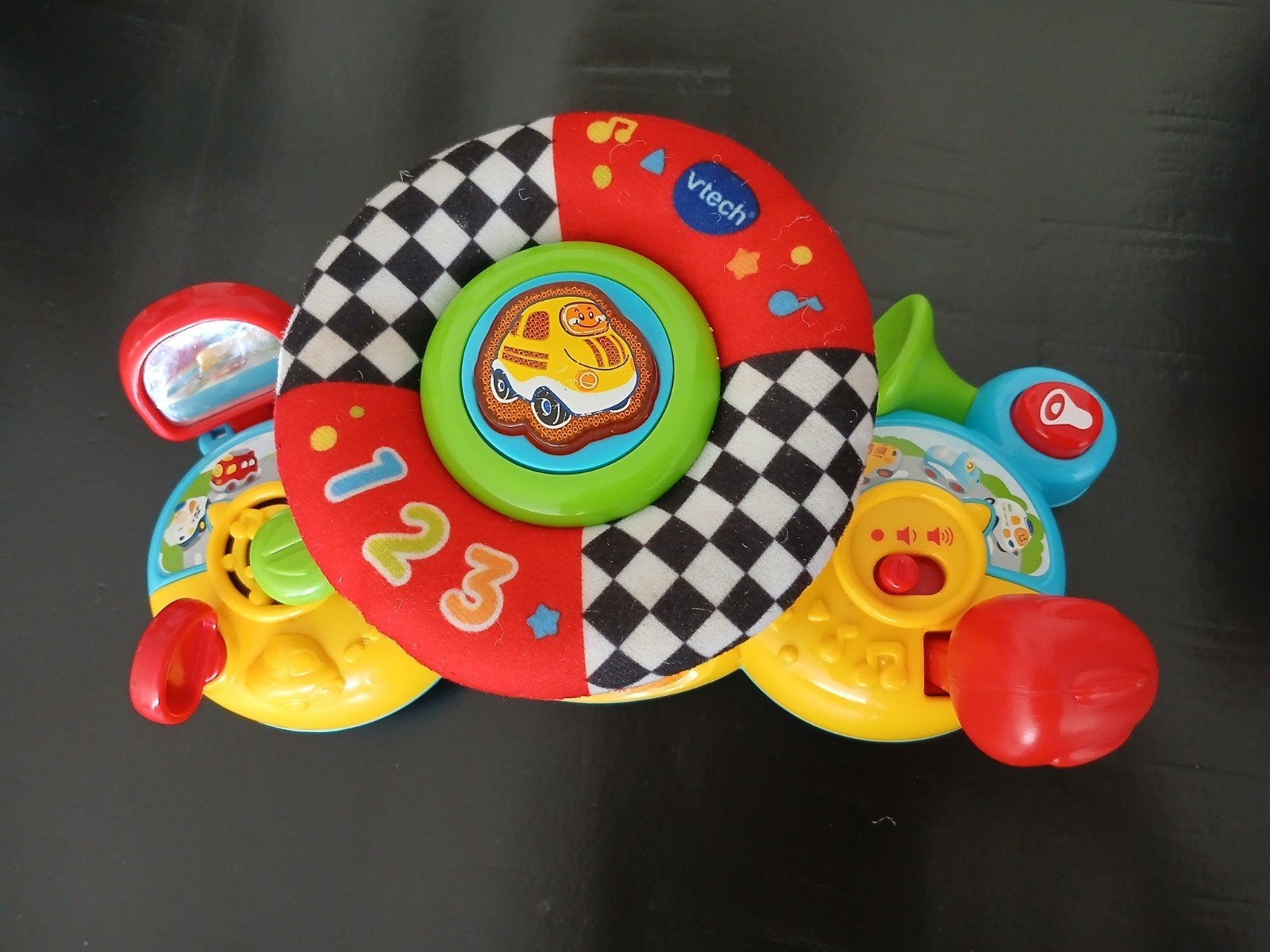VTech Autostuur met geluid en licht, Ophalen of Verzenden, Gebruikt